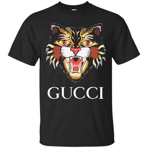 gucci replica tshirt|angry cat t shirt gucci.